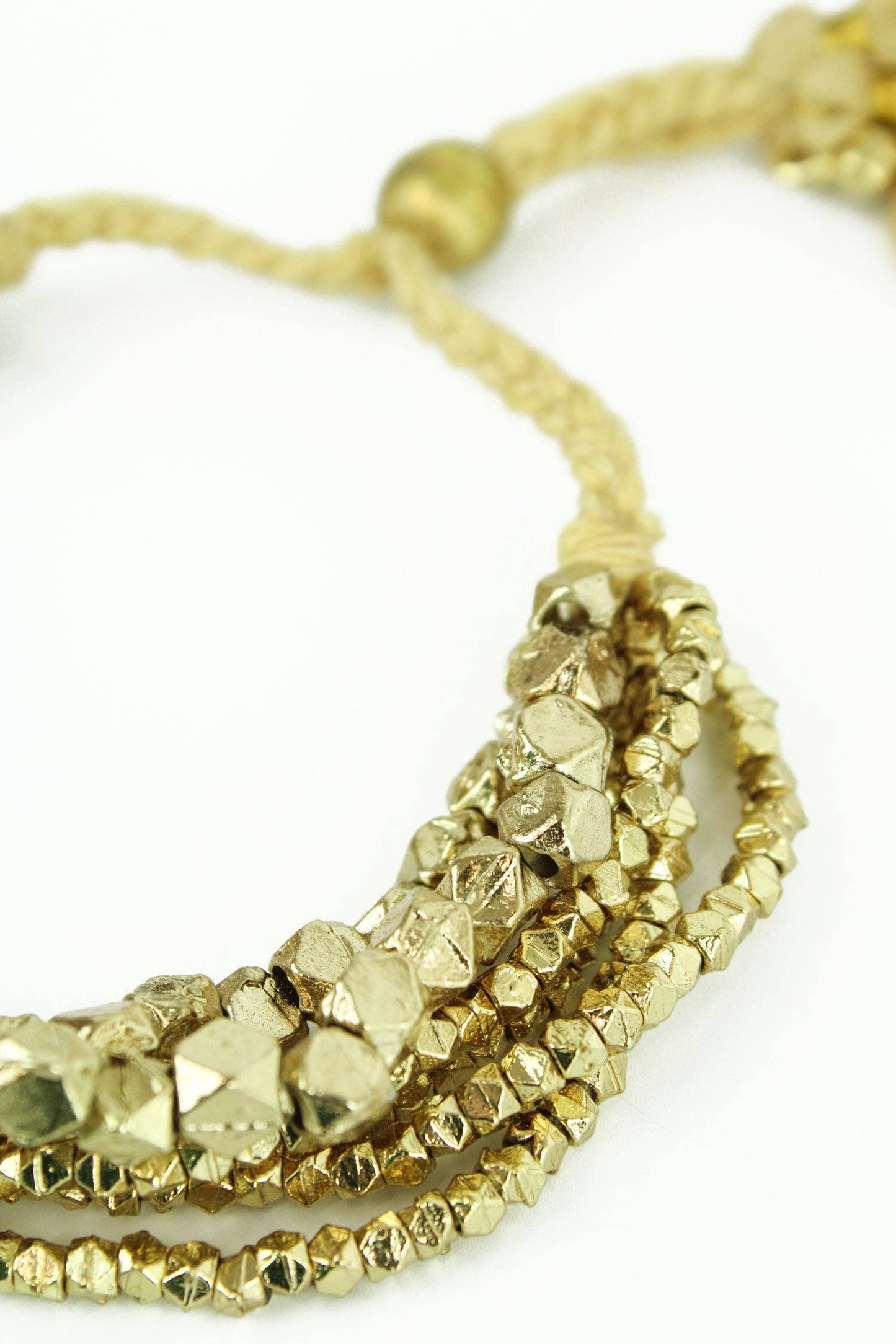 Gold Multi Strand Bracelet