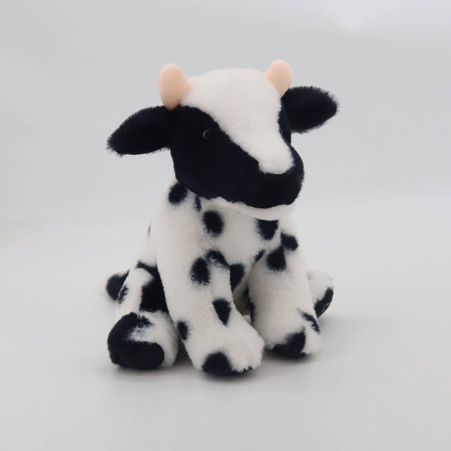 Black and White Dairy Cow Soft Toy Plush Mini (11cm)