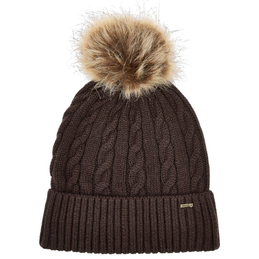 Dubarry Forester Cable Knit Hat Elk