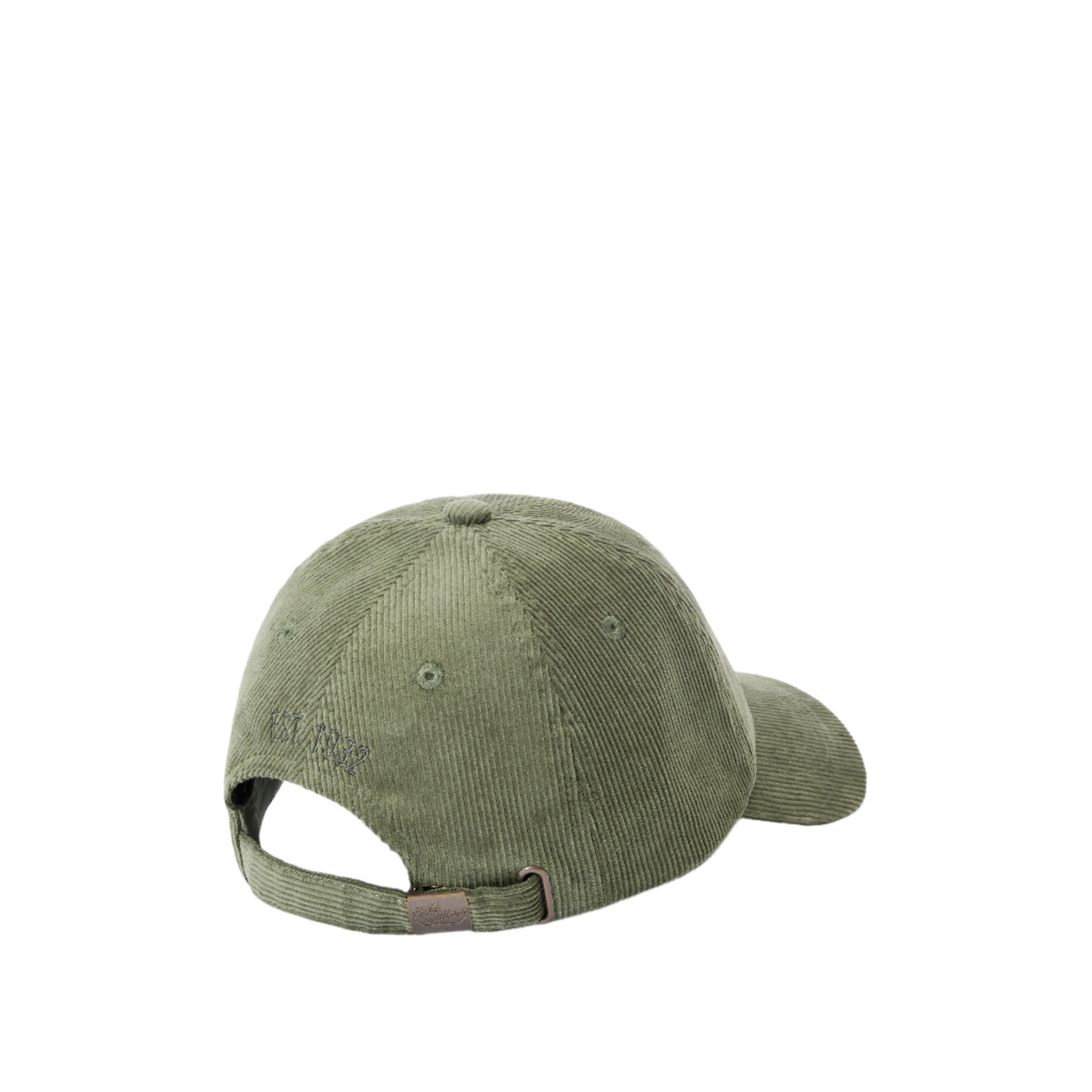 R.M.Williams Mini Longhorn Cord Cap Moss