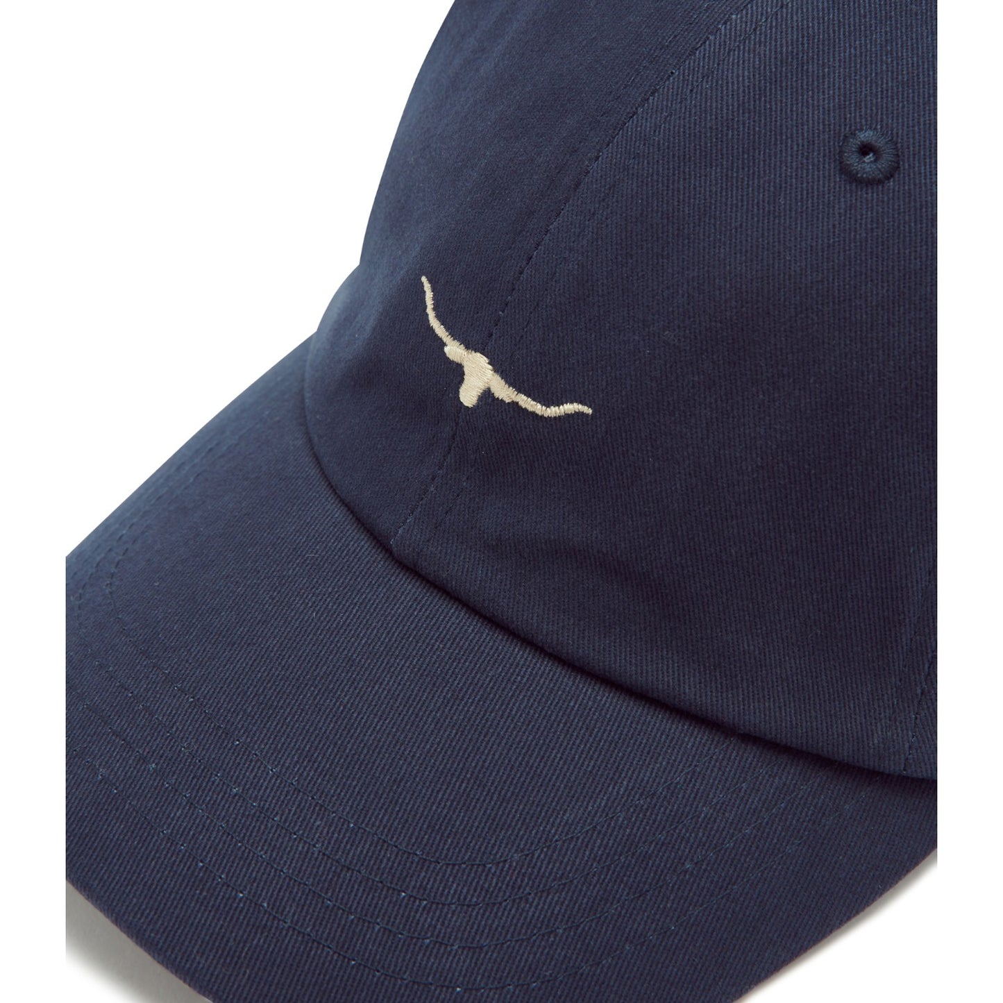 R.M.Williams Mini Longhorn Cap - Navy/Bone