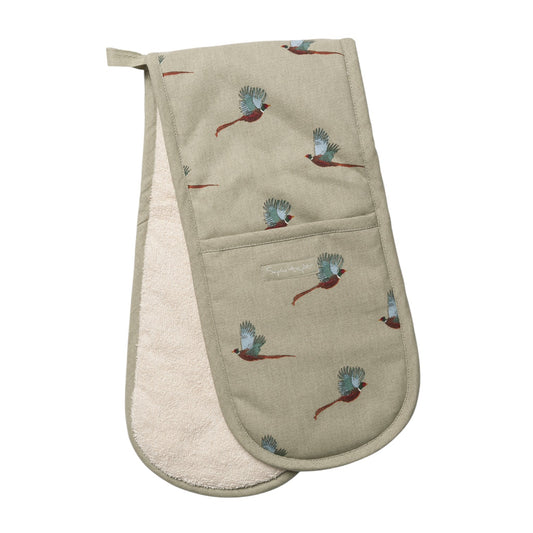 Sophie Allport Double Oven Glove Pheasant