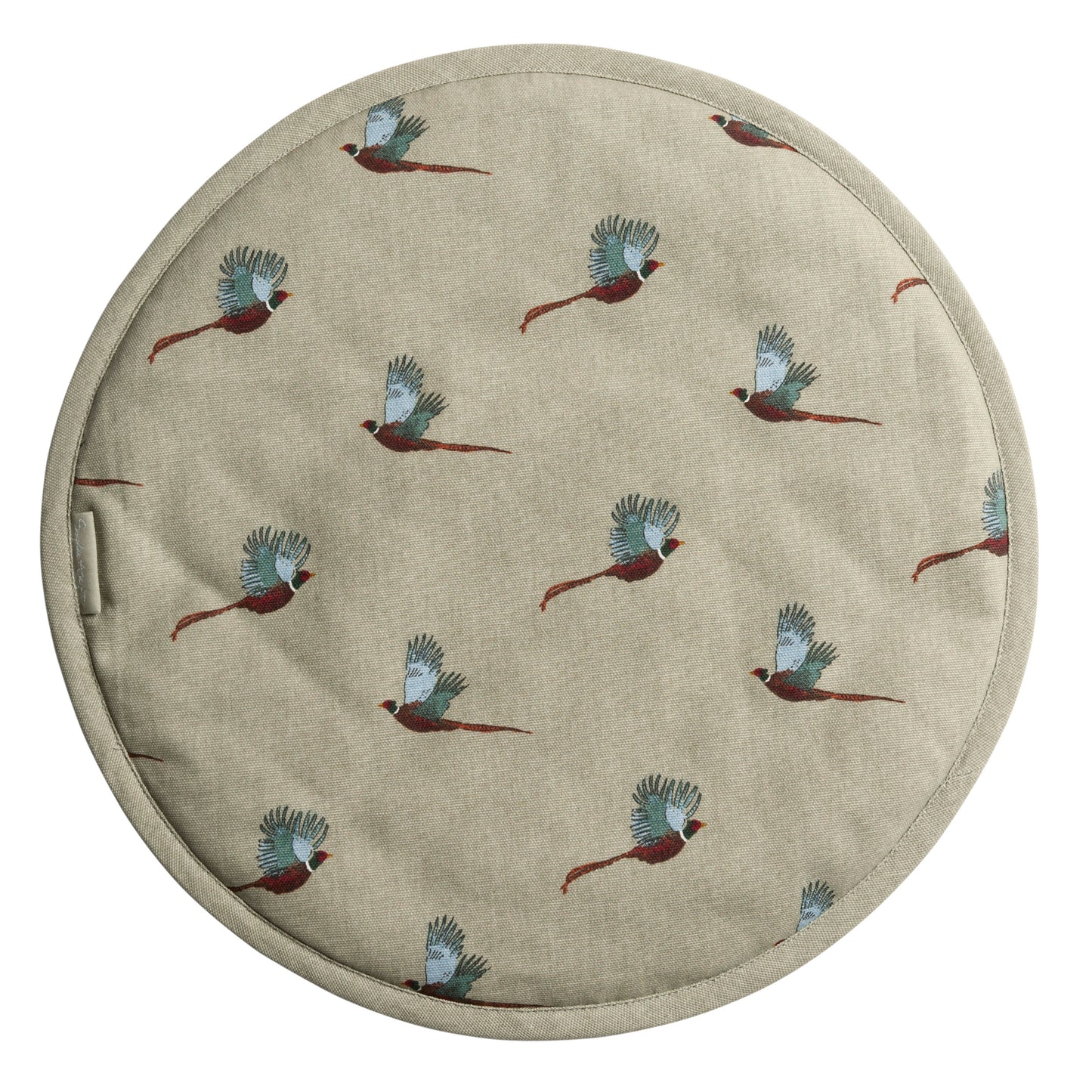 Sophie Allport Hob Cover Circular Pheasant