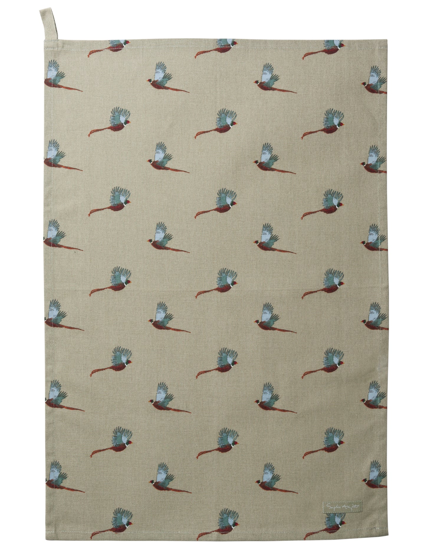 Sophie Allport Tea Towel Pheasant