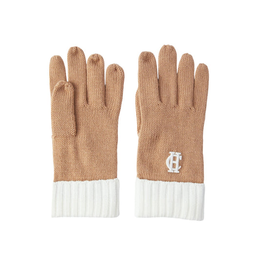 Holland Cooper Chelsea Logo Knitted Gloves