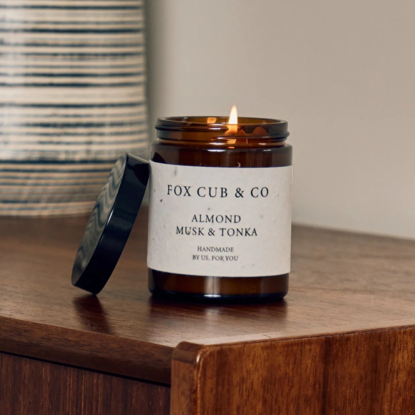 Fox Cub & Co Candle Almond, Musk & Tonka