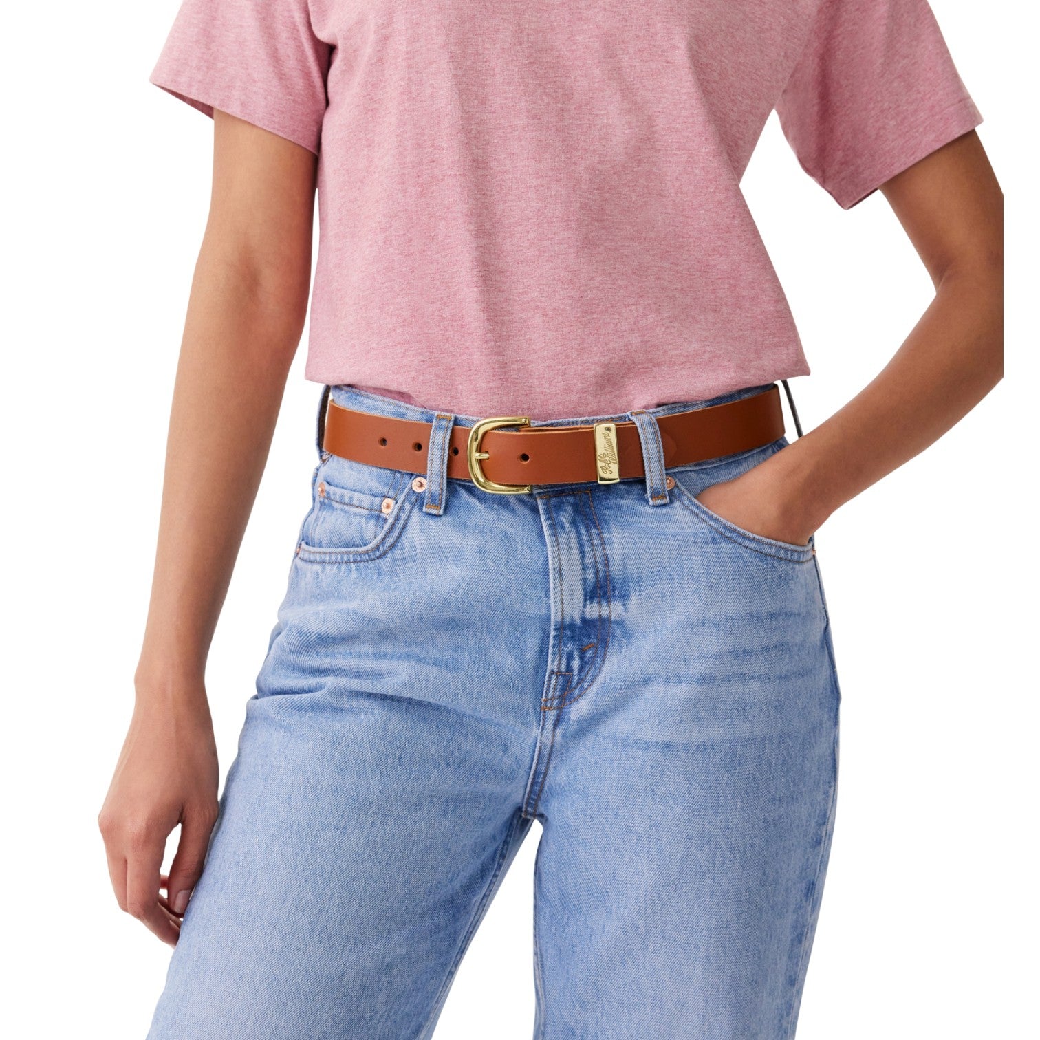 R.M. Williams Allora Belt Caramel