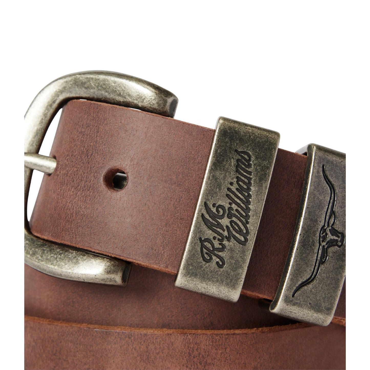 R.M.Williams Drover Belt Bark