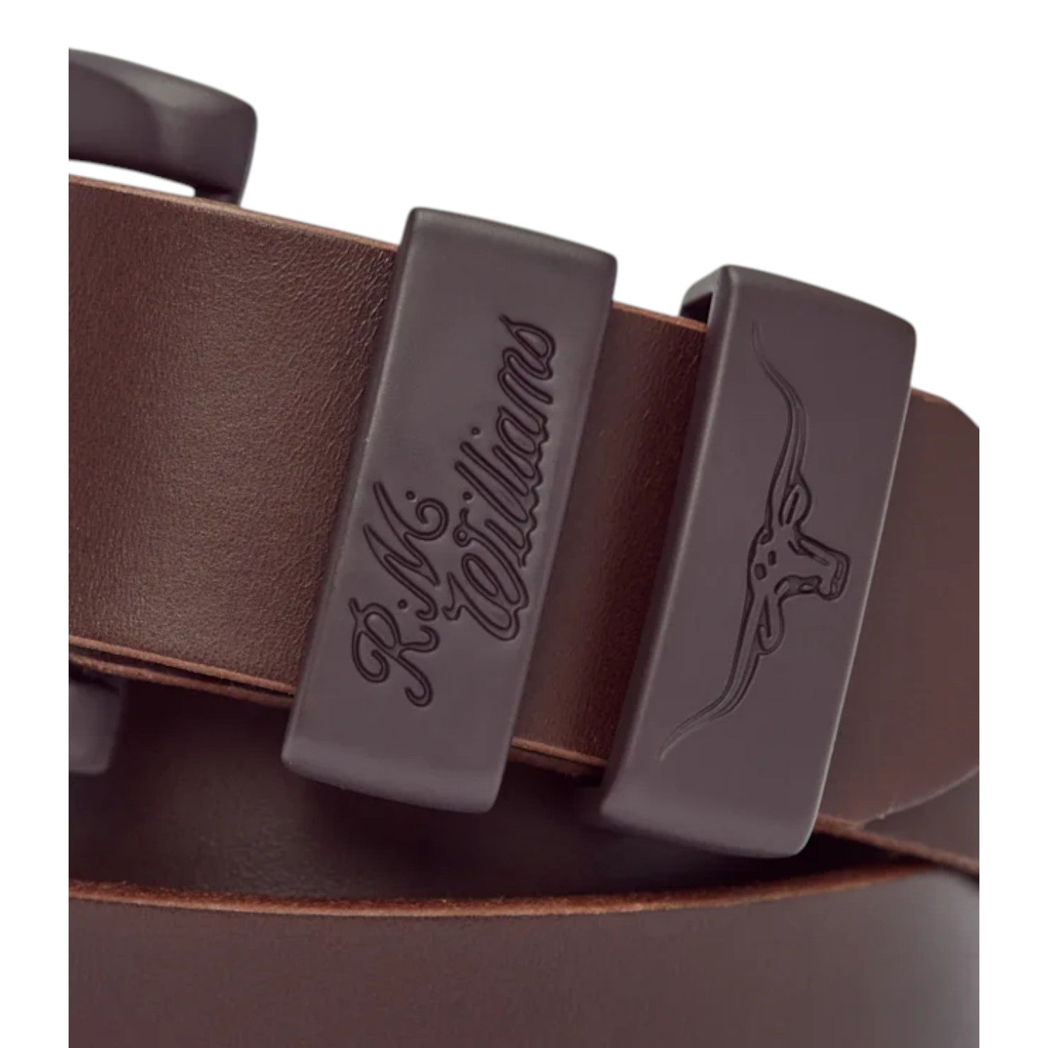 R.M.Williams Drover Belt Chocolate