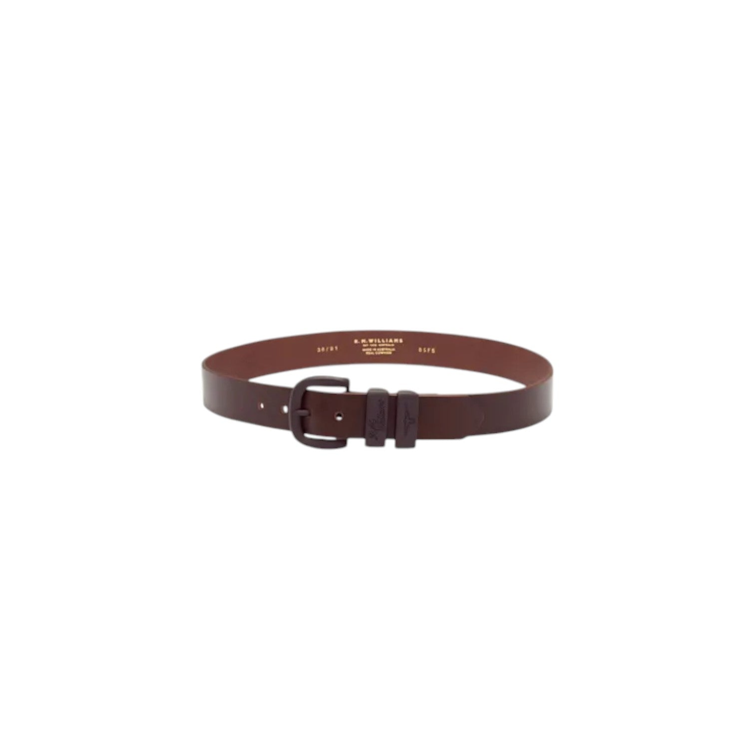R.M.Williams Drover Belt Chocolate