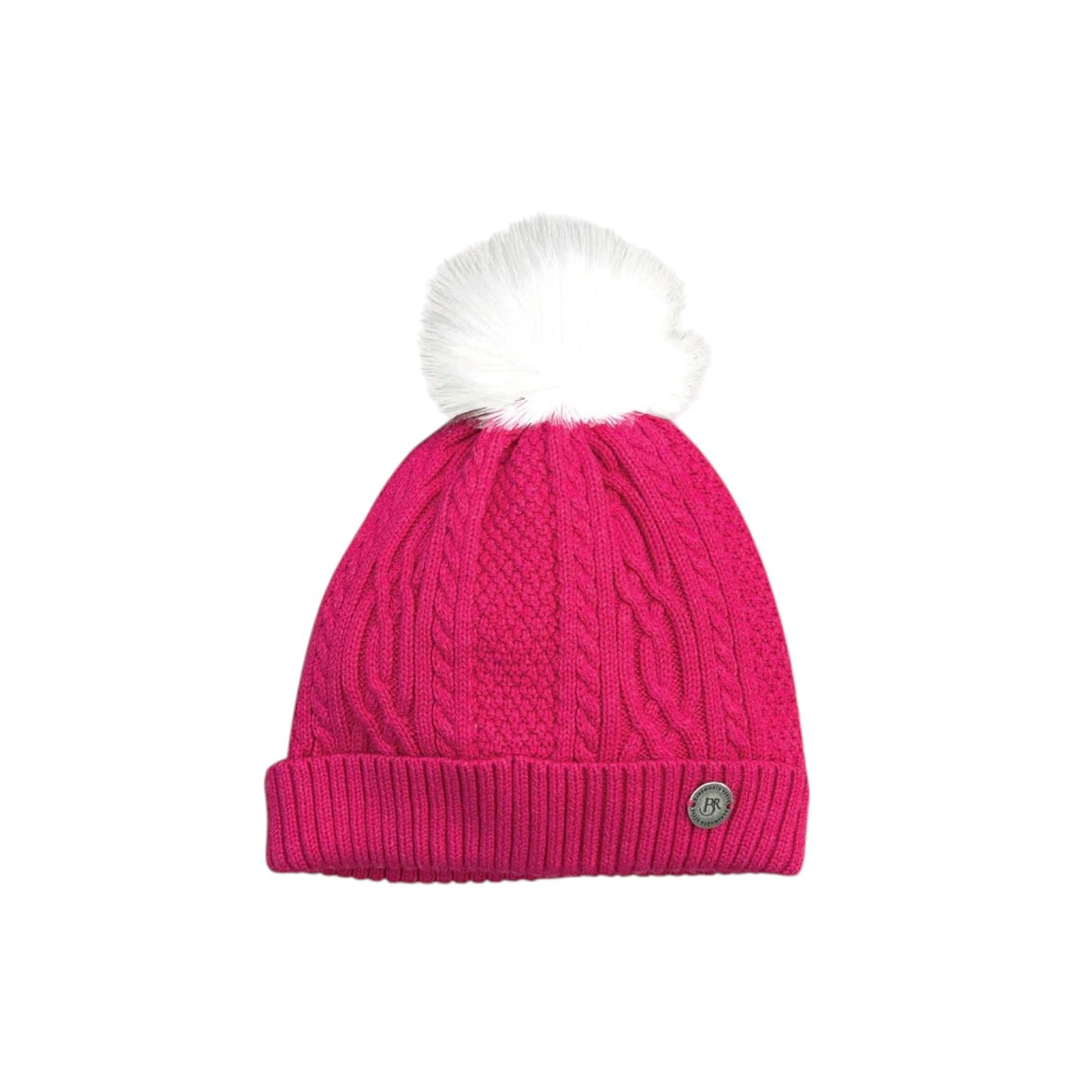 Barkworth Reeve Bobble Hat Raspberry