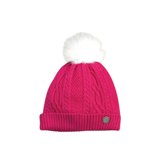 Barkworth Reeve Bobble Hat Raspberry