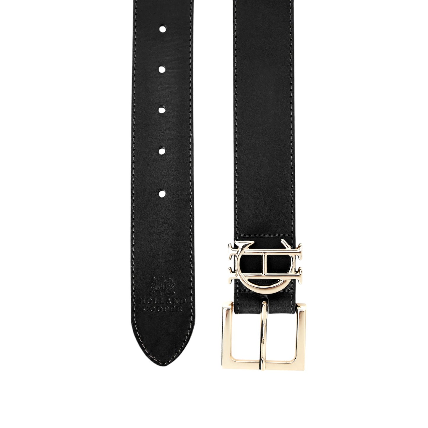 Holland Cooper HC Classic Logo Belt Black