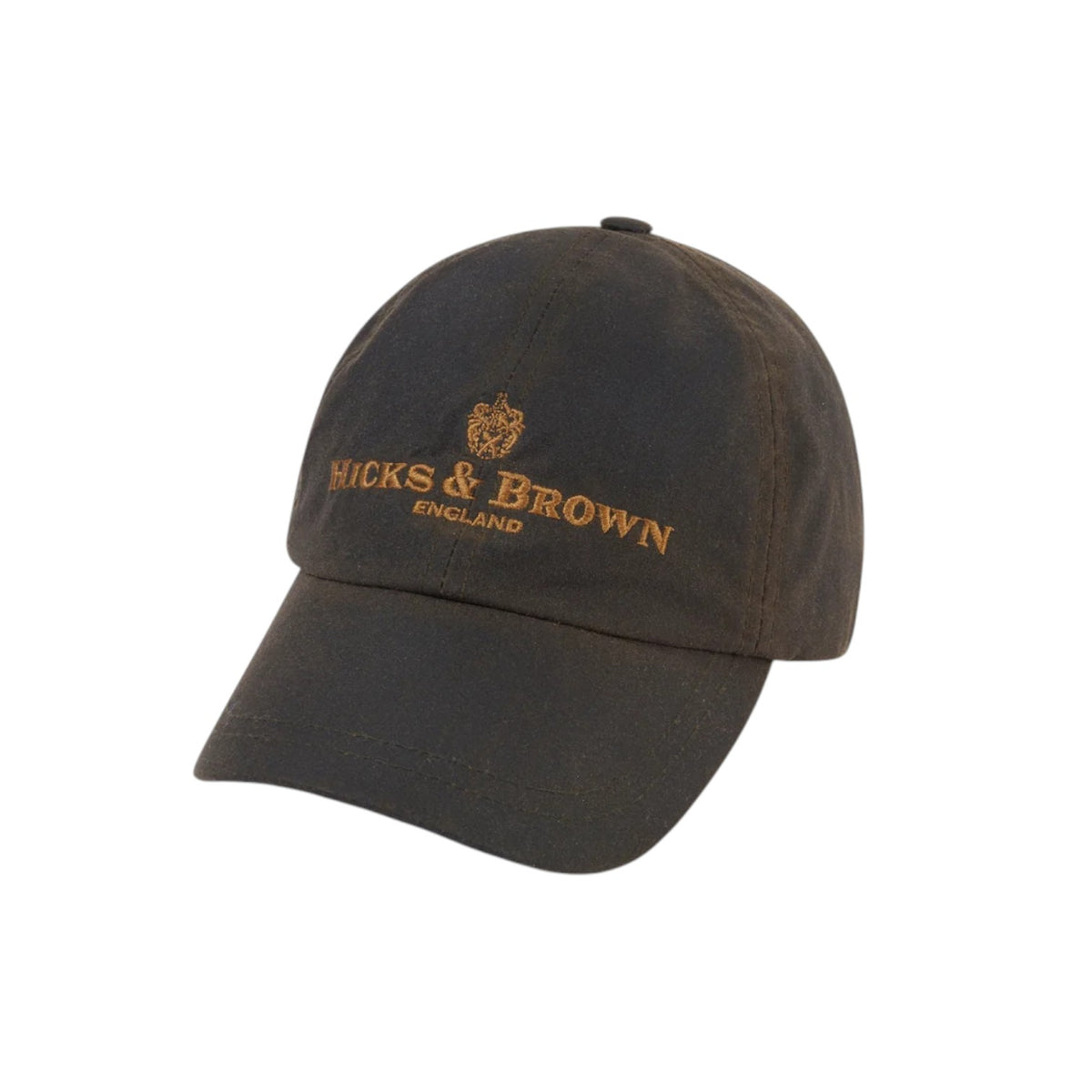 Hicks & Brown Children's Wax Baseball Cap Olive