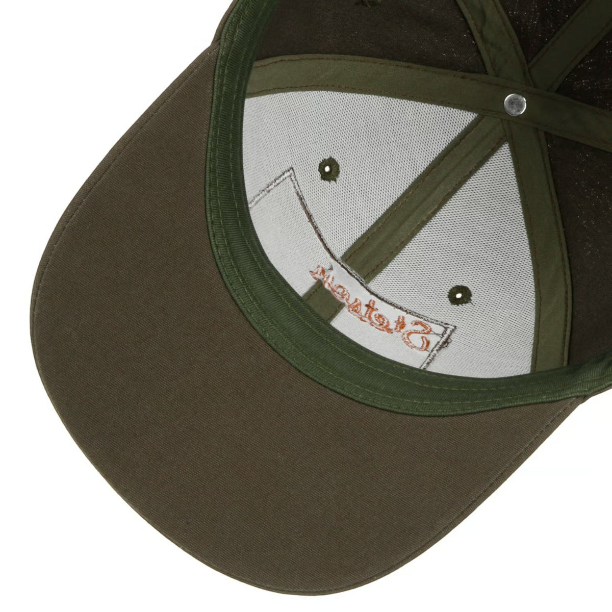 Stetson Baseball Cap Boss Of The Plains Black/Olive