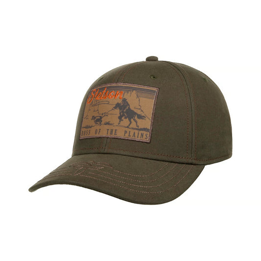 Stetson Baseball Cap Boss Of The Plains Black/Olive