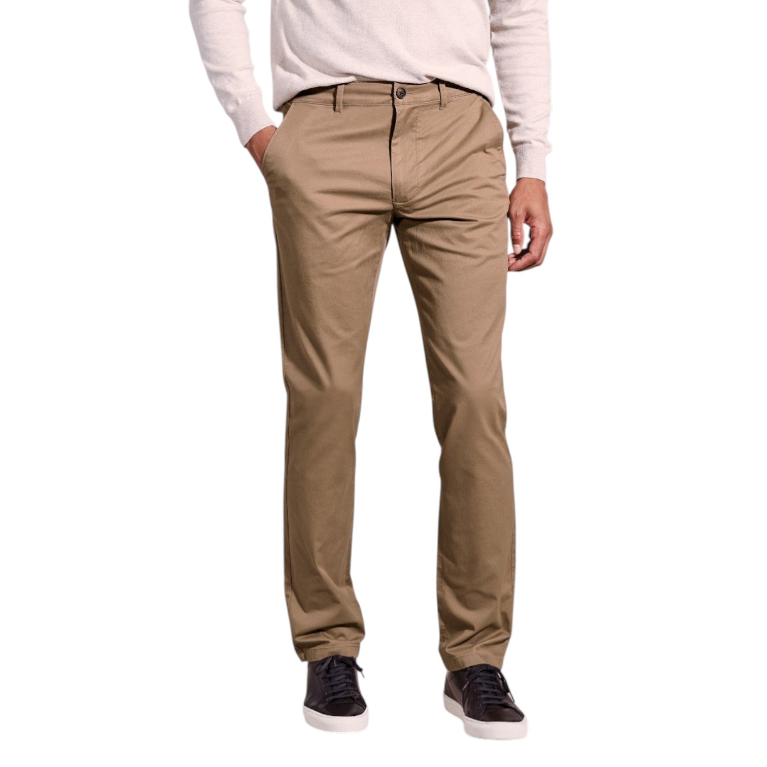 Brook Taverner Leo Slim Fit Chino Tan