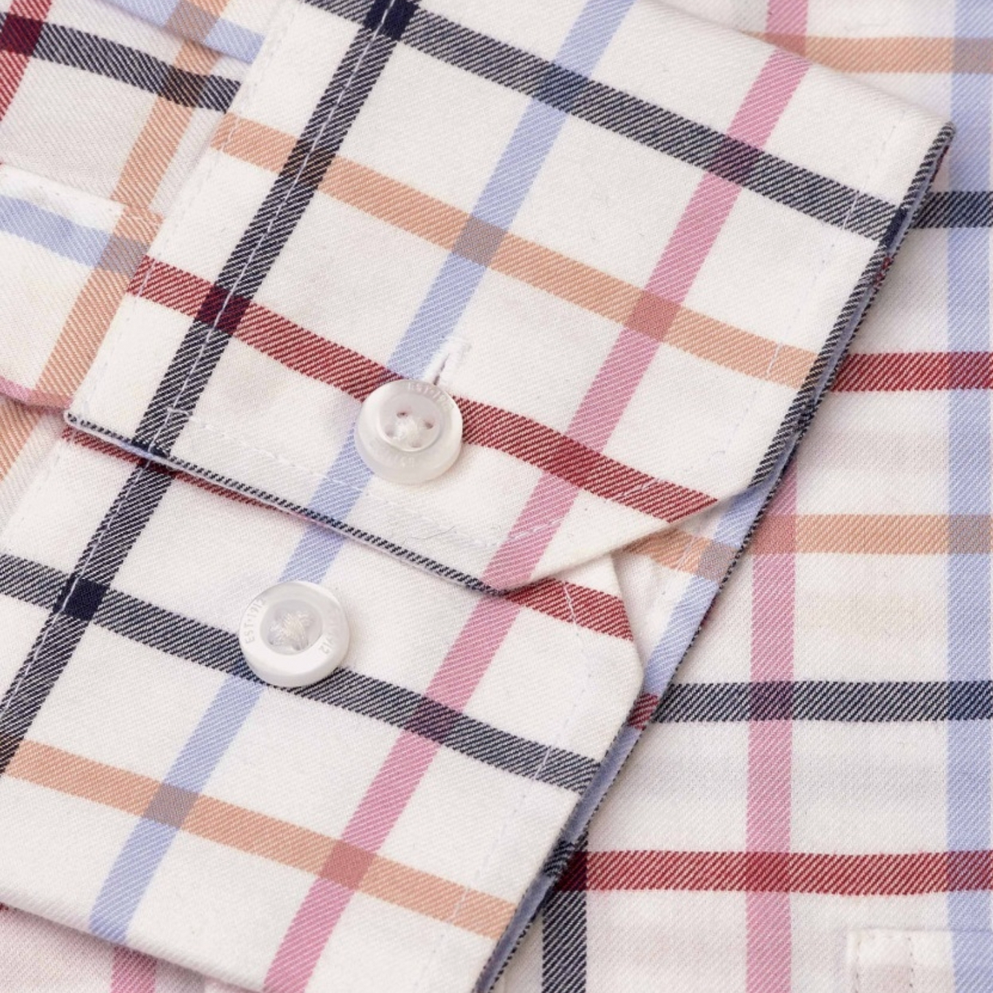 Brook Taverner Pink Tattersall Check Shirt