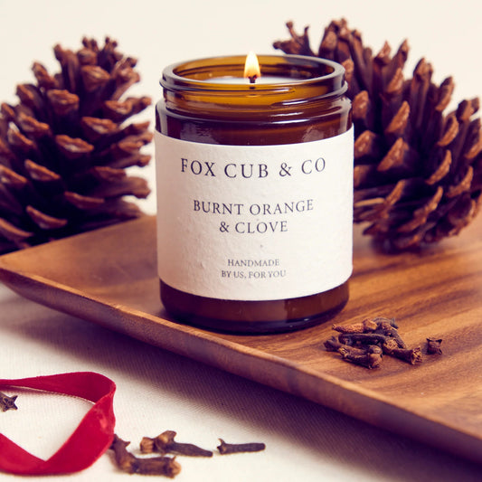 Fox Cub & Co Burnt Orange & Clove Candle