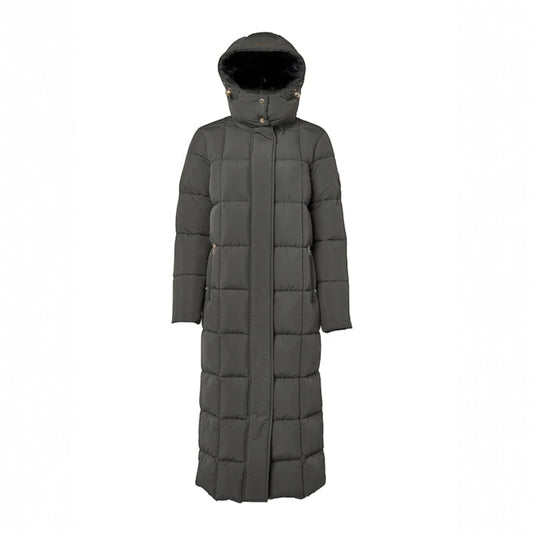 Holland Cooper Carrington Longline Coat Dark Olive