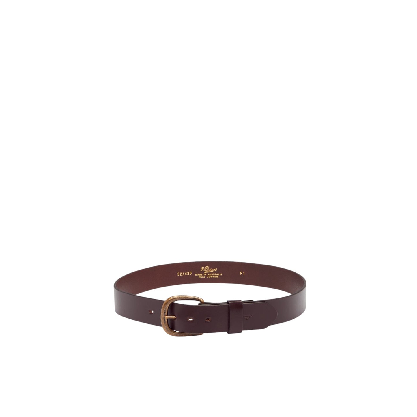 R.M.Williams 1 1/2 Inch Traditional Belt - Chestnut