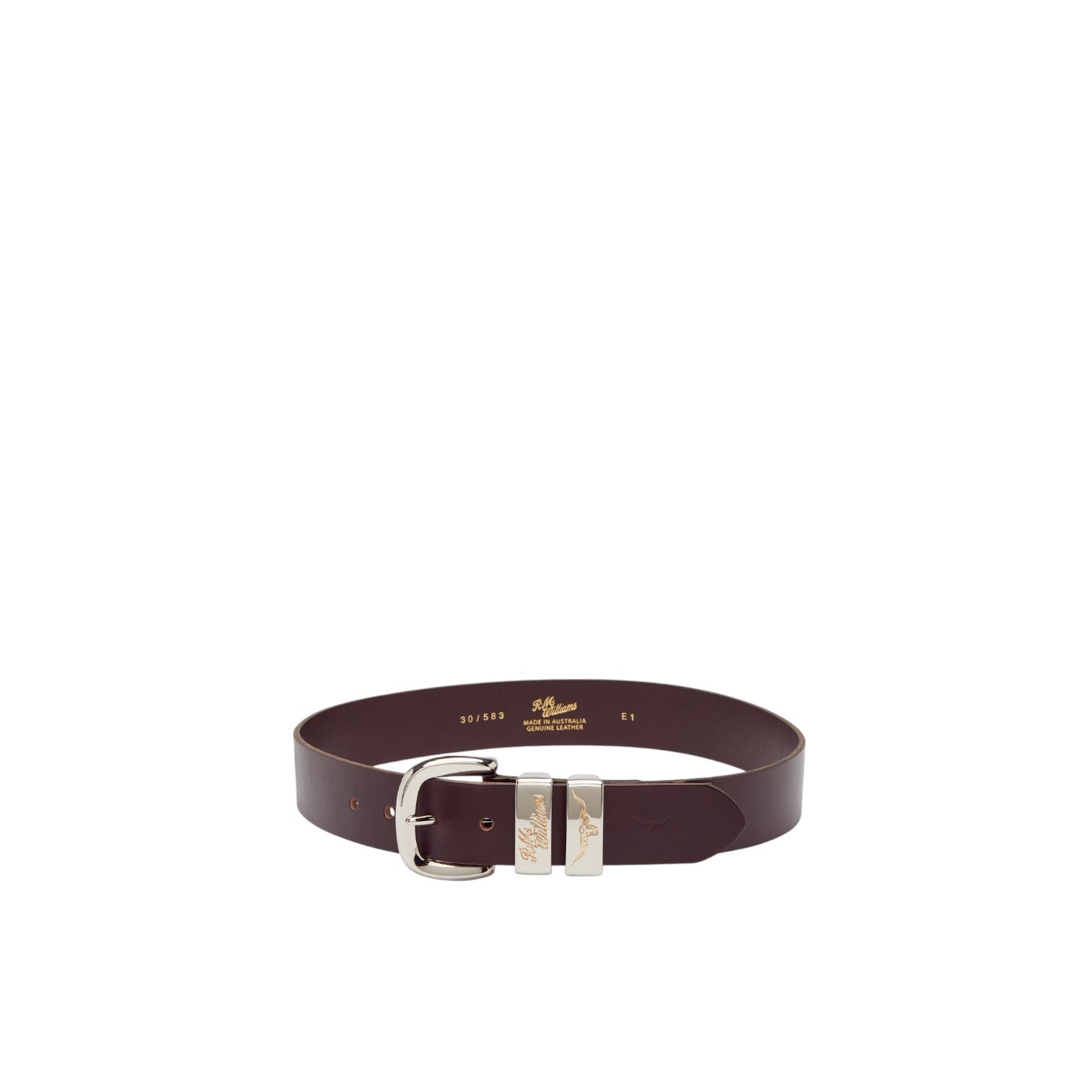 R.M.Williams Drover Belt Chestnut