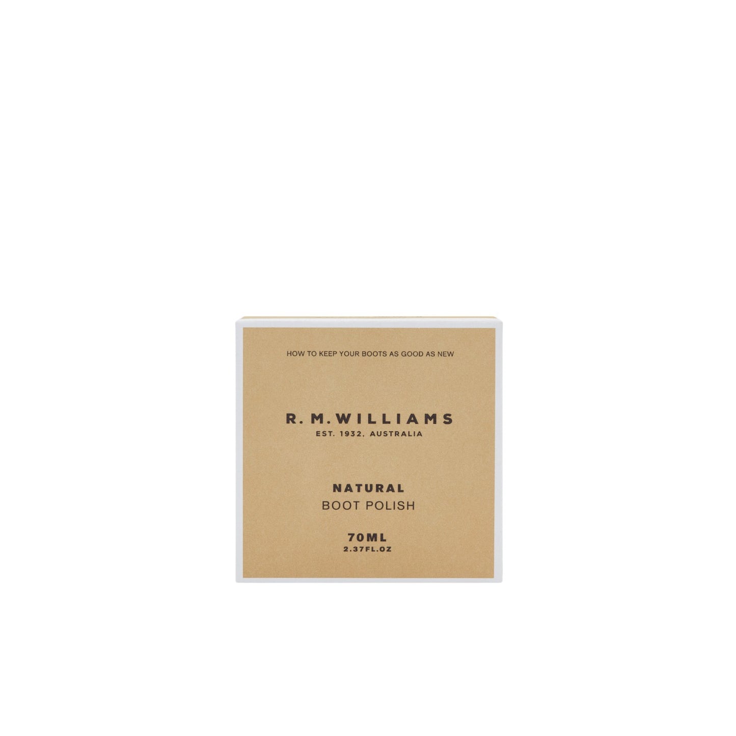 R.M.Williams Stockman's Boot Polish - Natural