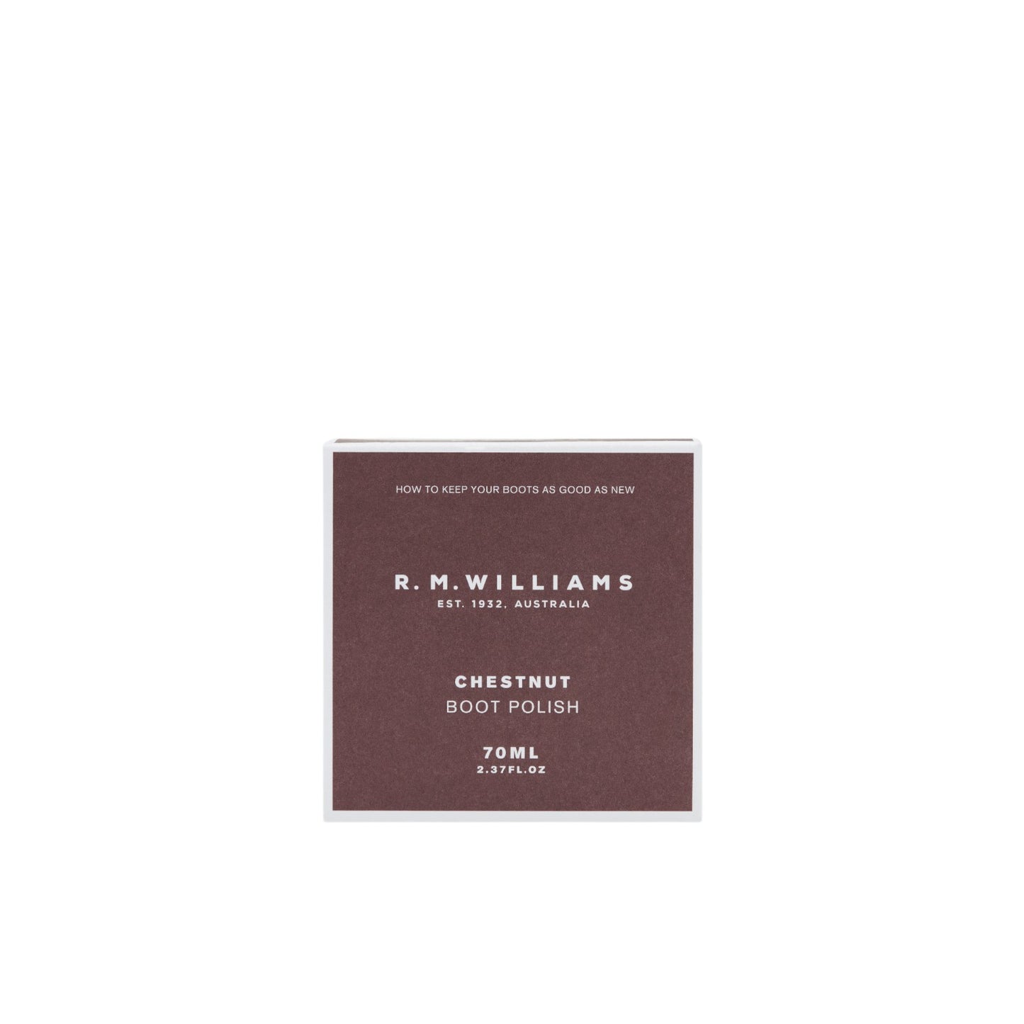 R.M.Williams Stockman's Boot Polish - Chestnut