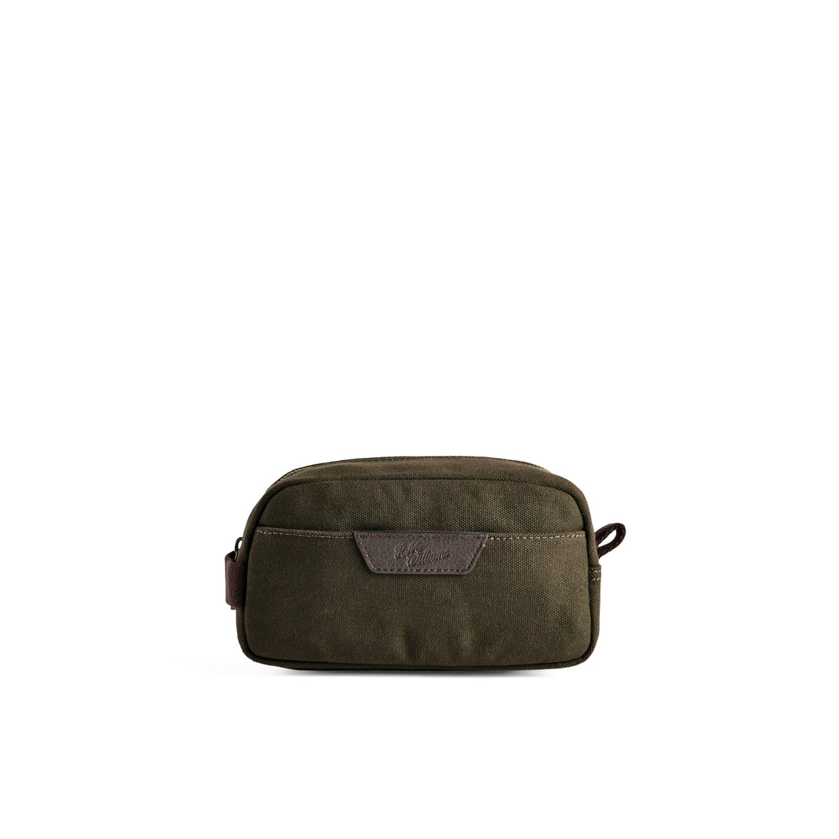 R.M. Williams Barren Joey Toiletry Bag Dark Khaki