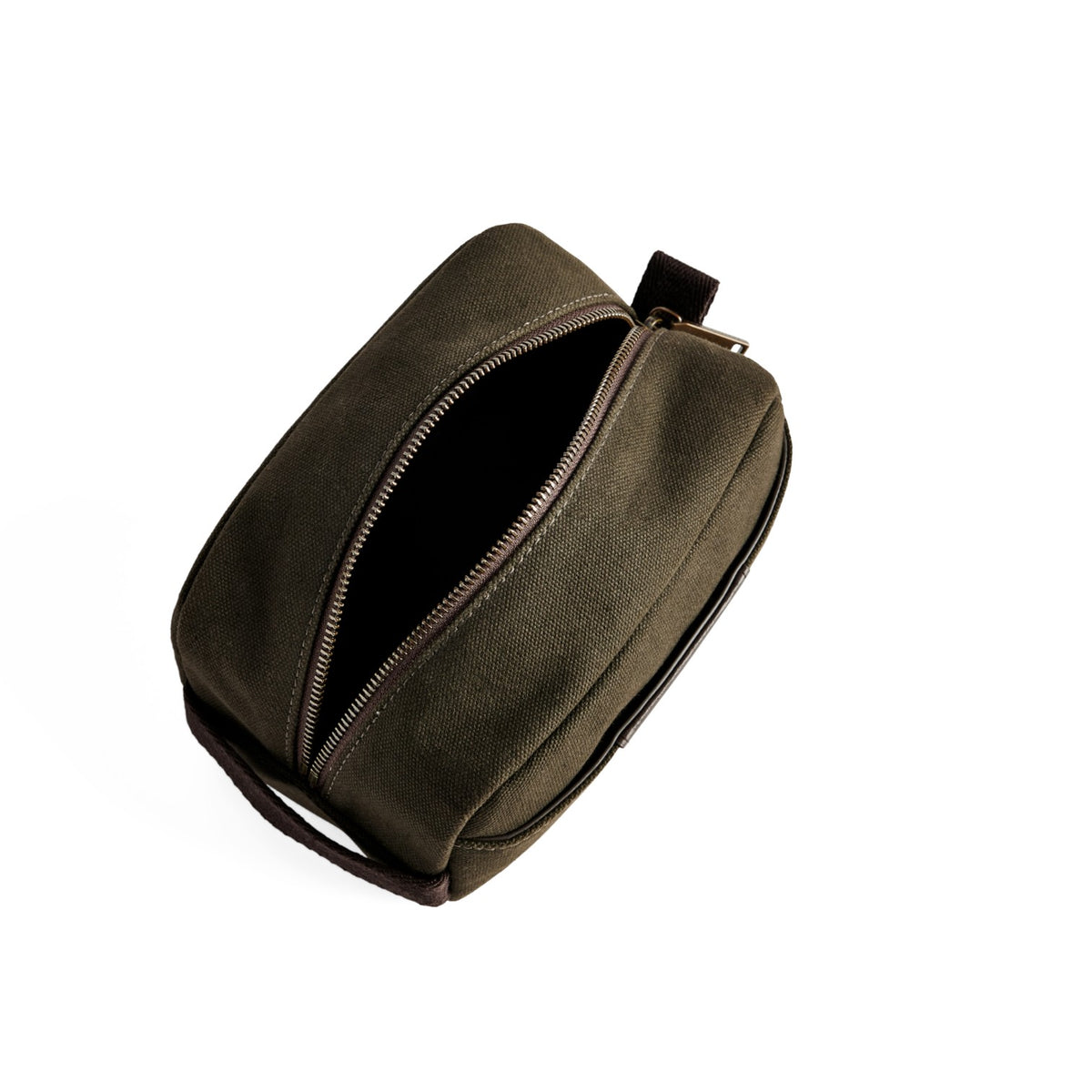 R.M. Williams Barren Joey Toiletry Bag Dark Khaki