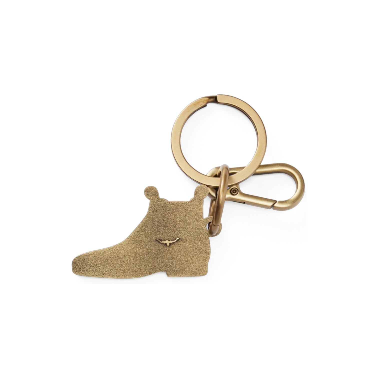 R.M.Williams Boot Enamel Keyring Chestnut