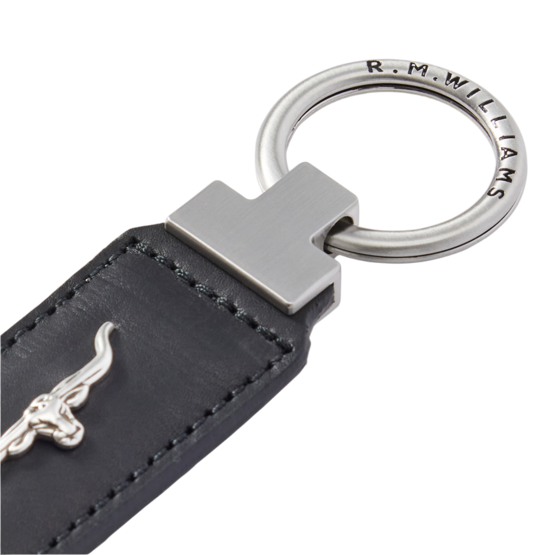 R.M. Williams Angaston Keyfob Ebony
