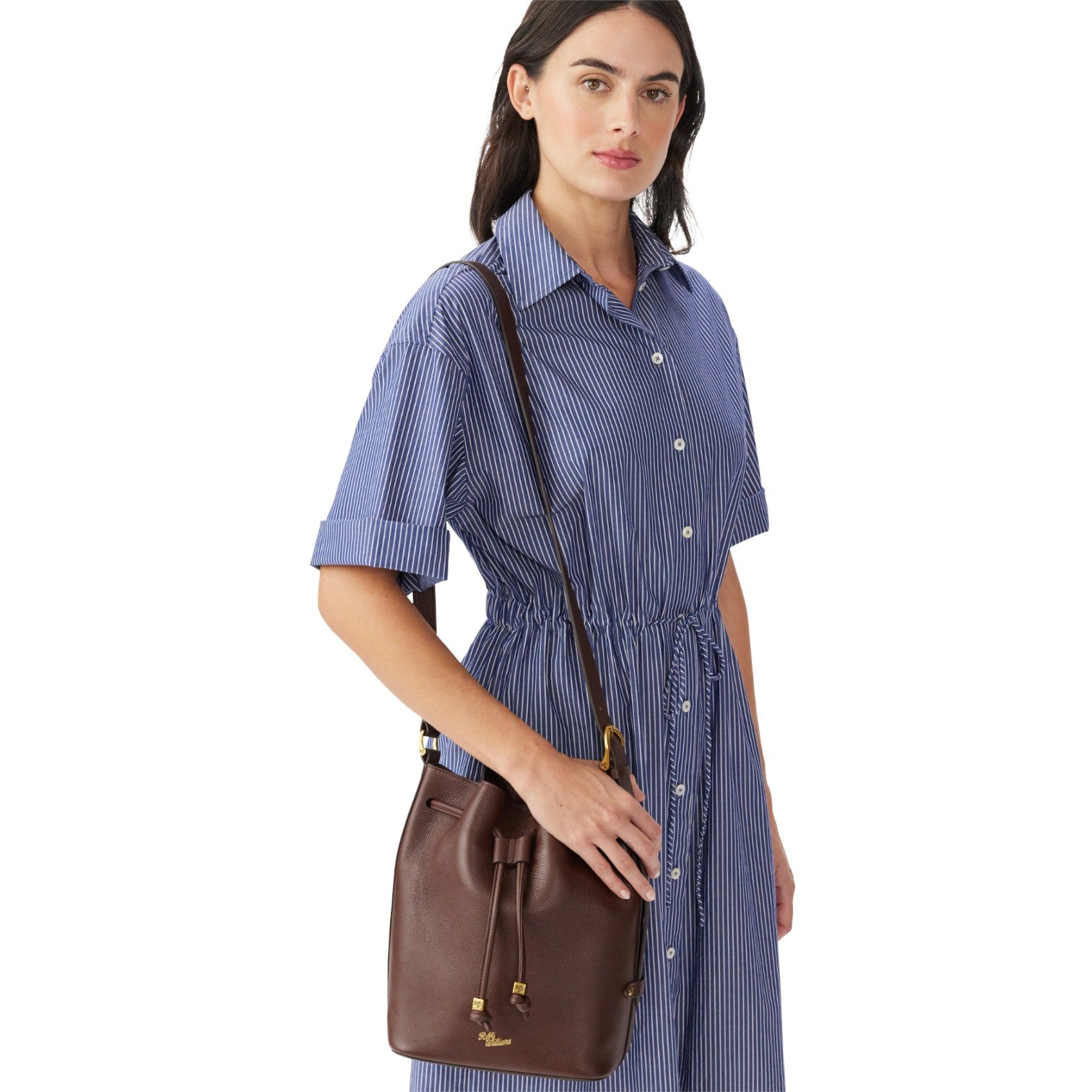 R.M.Williams Alice Bucket Bag Pecan