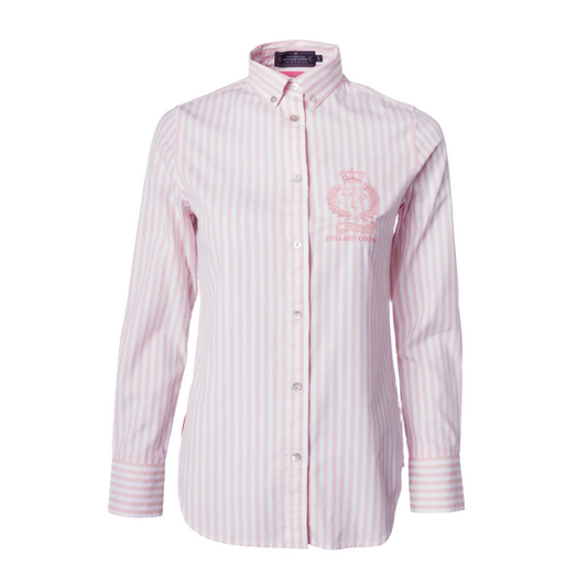 Holland Cooper Classic Button Down Shirt Pink
