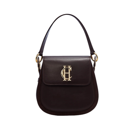 Holland Cooper Chelsea Saddle Bag Chocolate