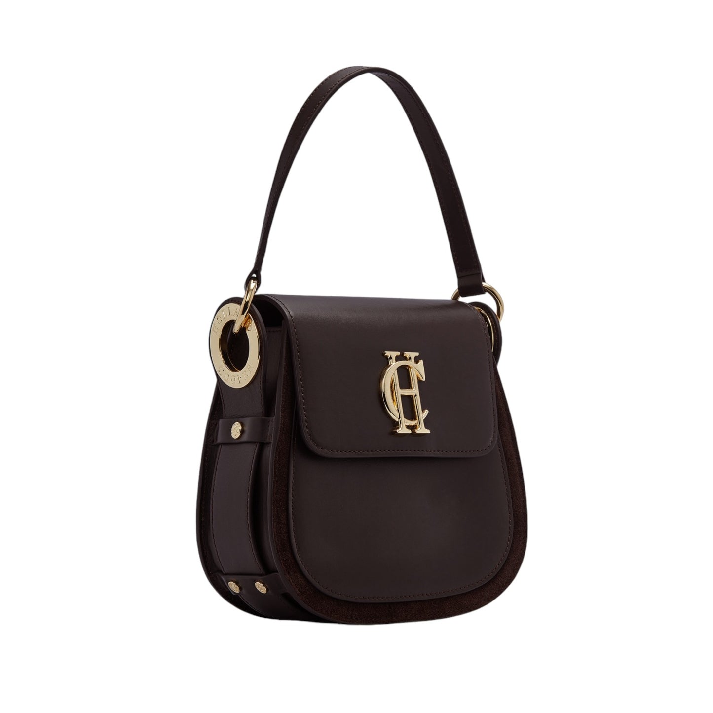 Holland Cooper Chelsea Saddle Bag Chocolate