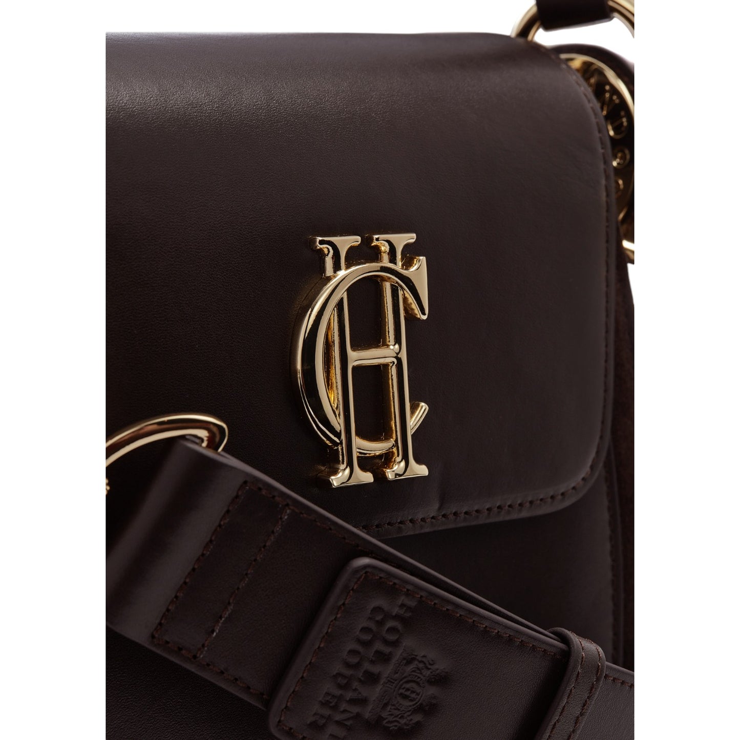 Holland Cooper Chelsea Saddle Bag Chocolate