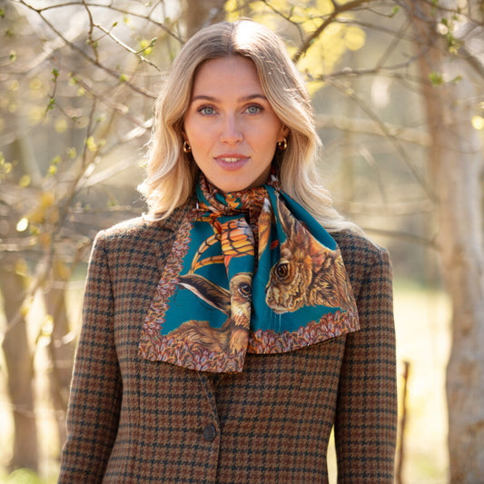 Clare Haggas Narrow A Head Of The Game Teal