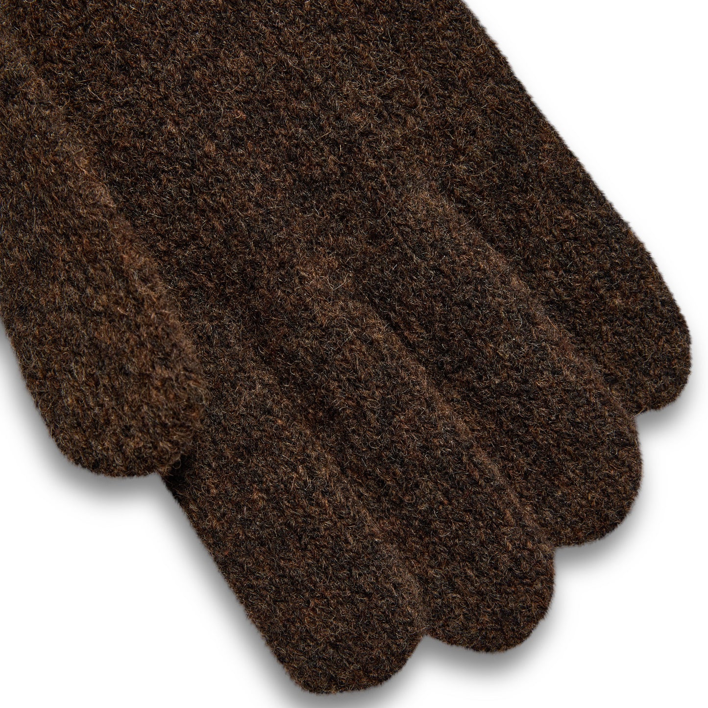 Holland Cooper Classic Logo Glove Chocolate