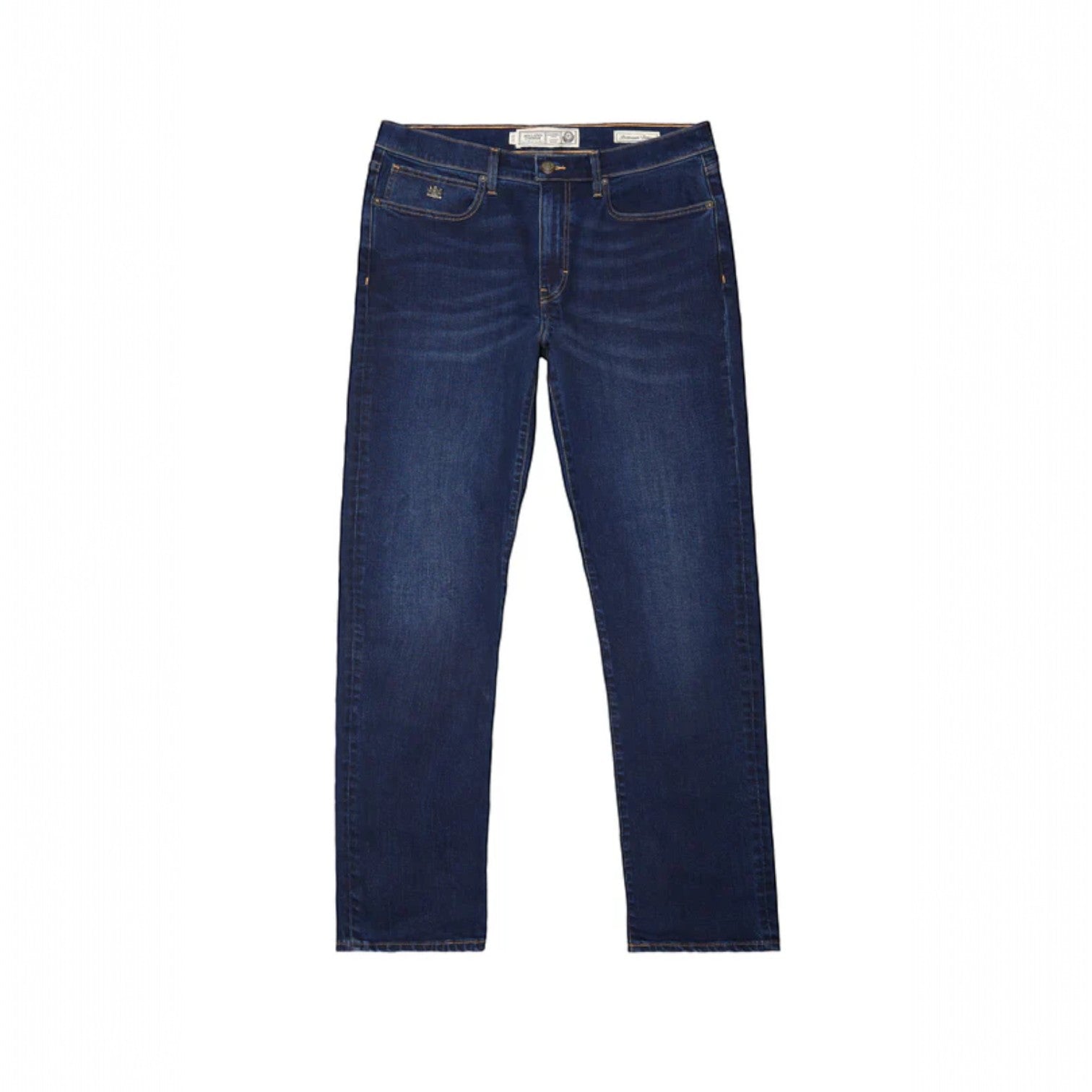 Holland Cooper Men's Classic Straight Jean Washed Indigo