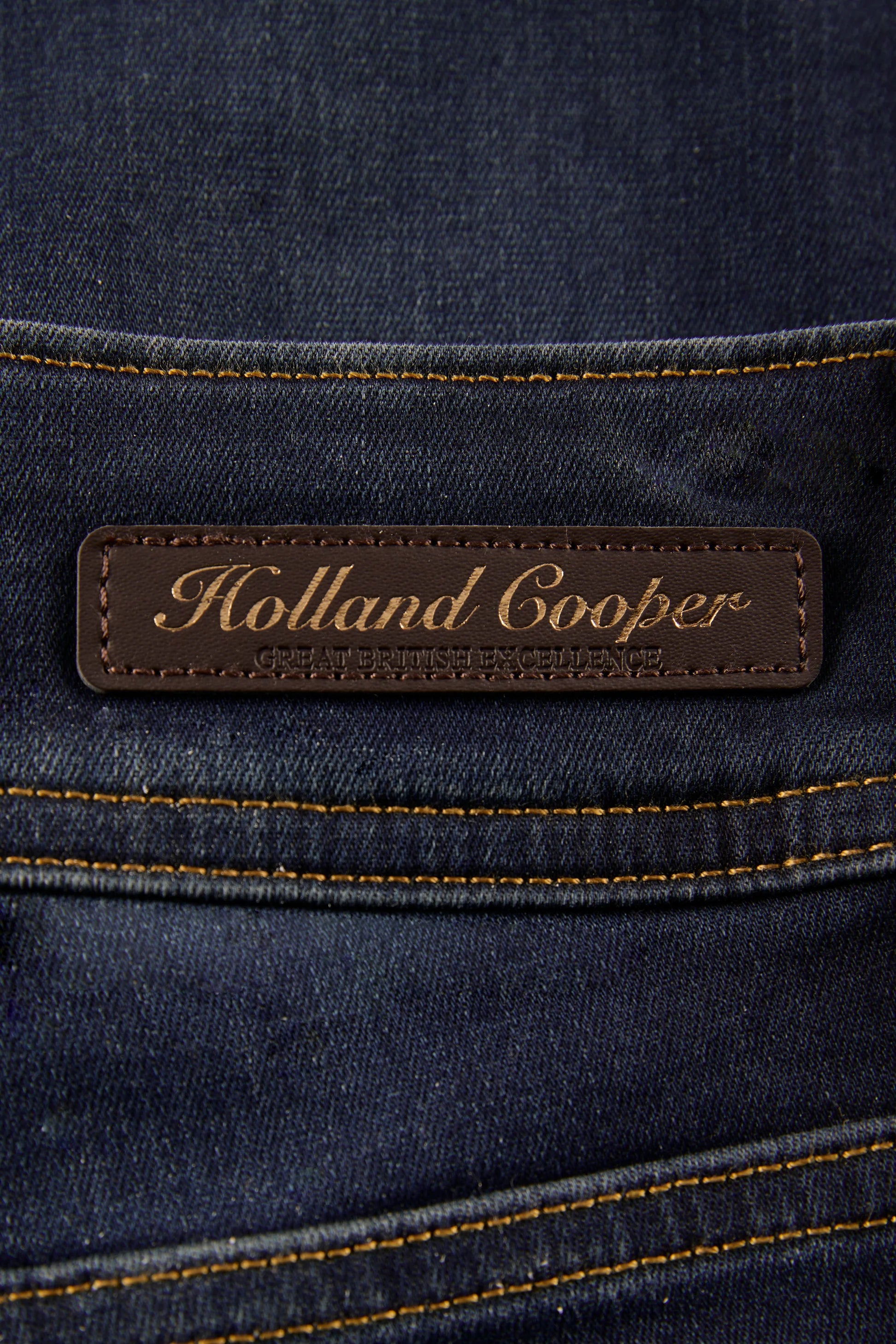 Holland Cooper Contour Skinny Jean Deep Indigo