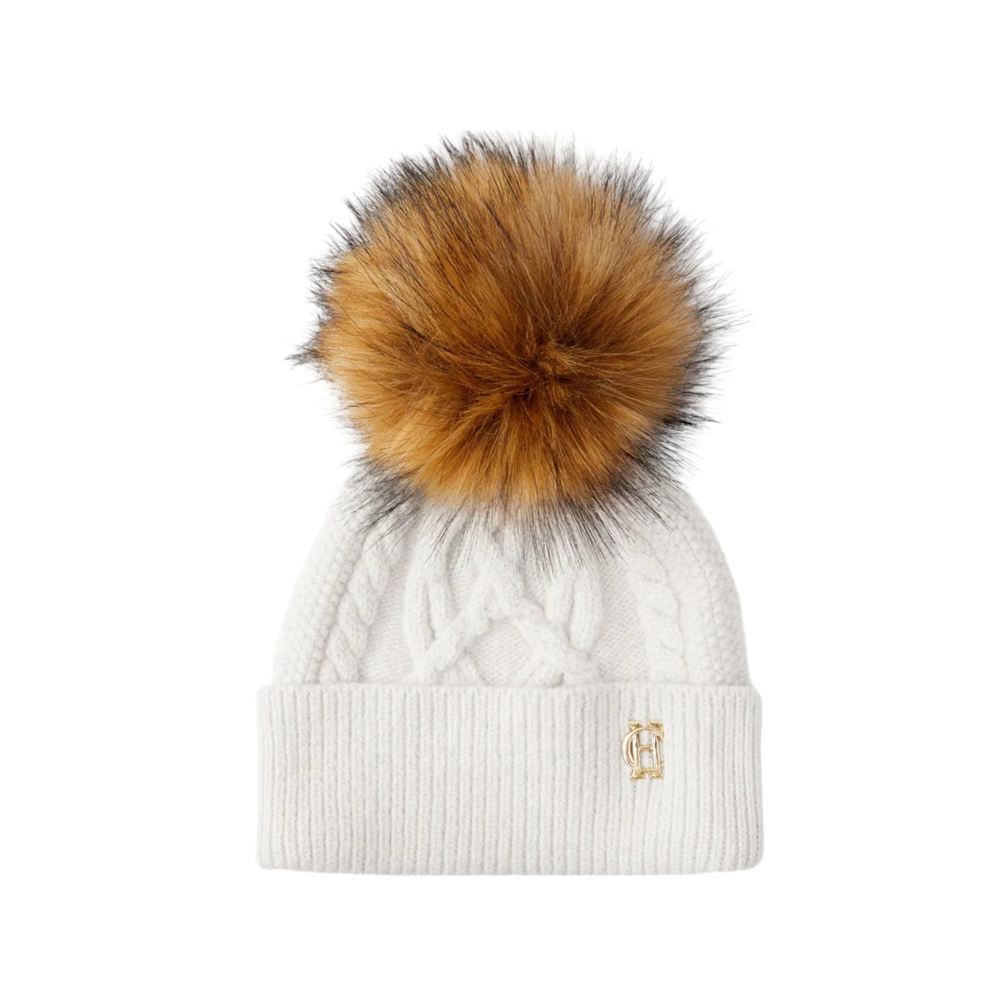 Holland Cooper Cortina Bobble Hat Oatmeal