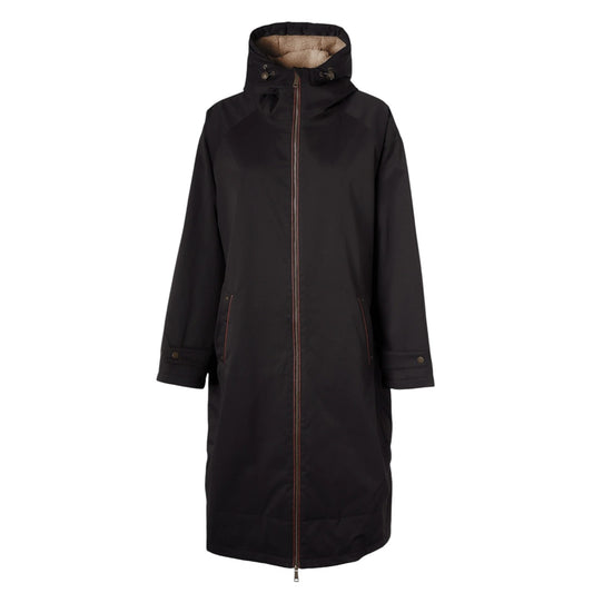 Holland Cooper One-Size Waterproof Coat Chocolate