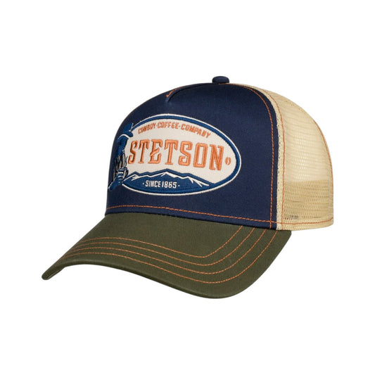 Stetson Trucker Cap Cowboy Coffee