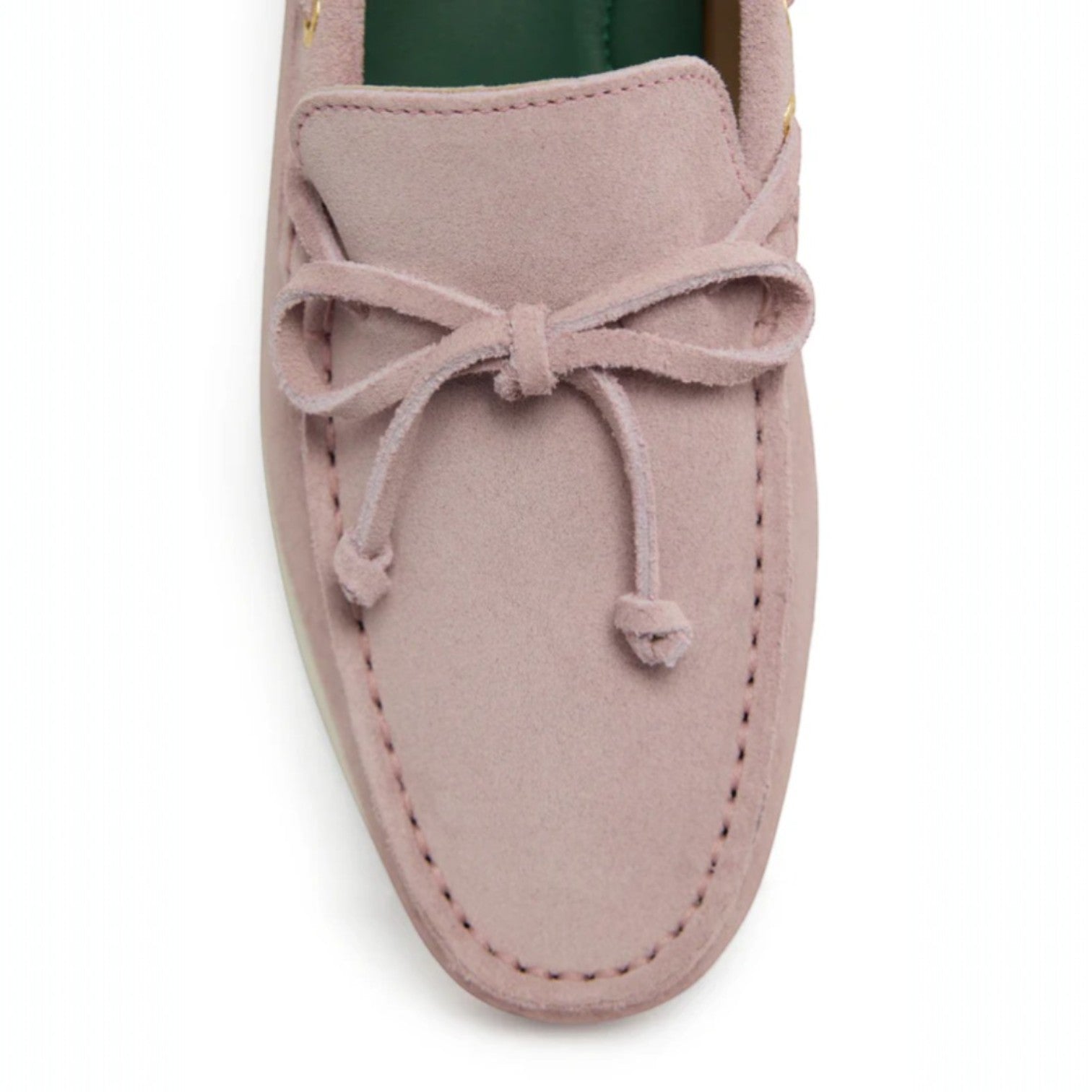 Holland Cooper Deck Shoe Blush Suede
