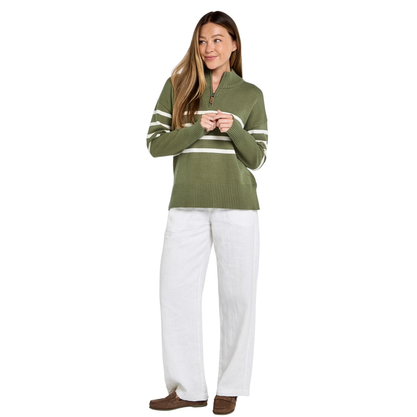 Dubarry Fonthill Sweater Kelp
