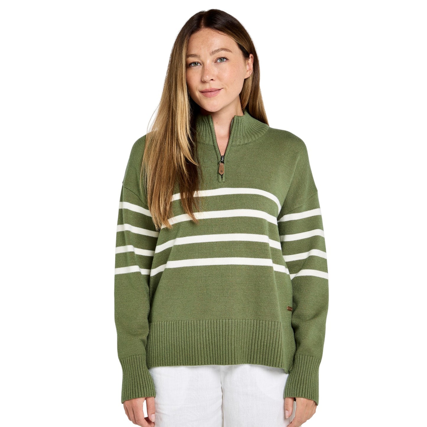 Dubarry Fonthill Sweater Kelp