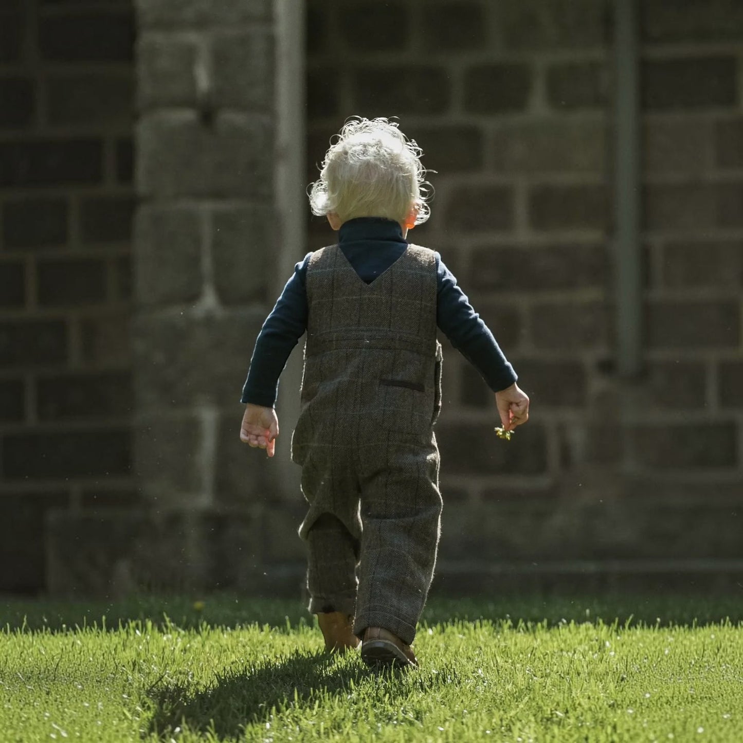 The Little Stamford Co. Heritage tweed dungarees