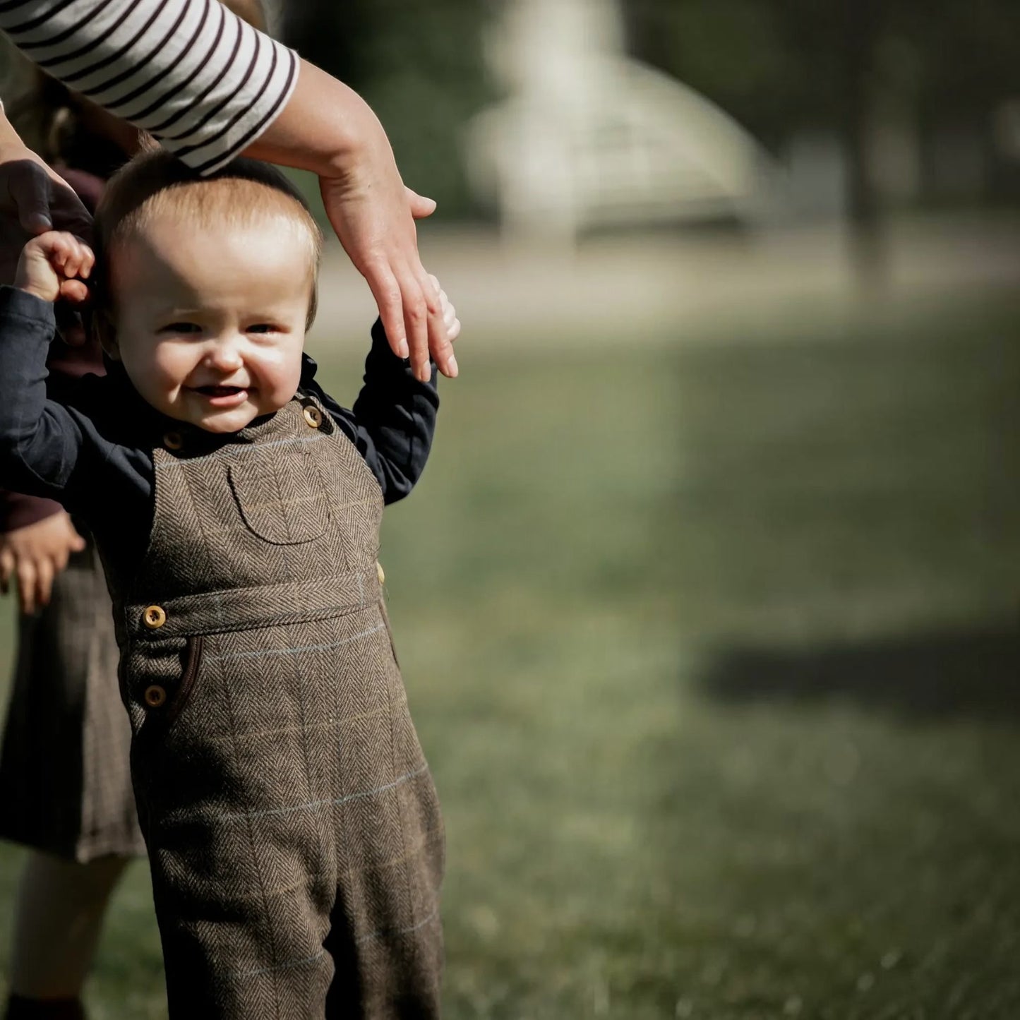 The Little Stamford Co. Heritage tweed dungarees
