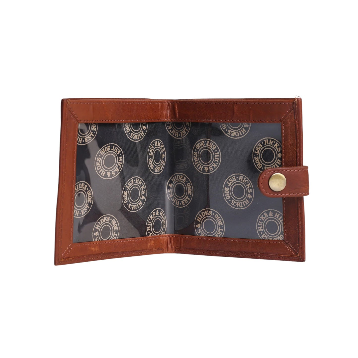 Hicks & Hides Shotgun Licence Wallet - Cognac